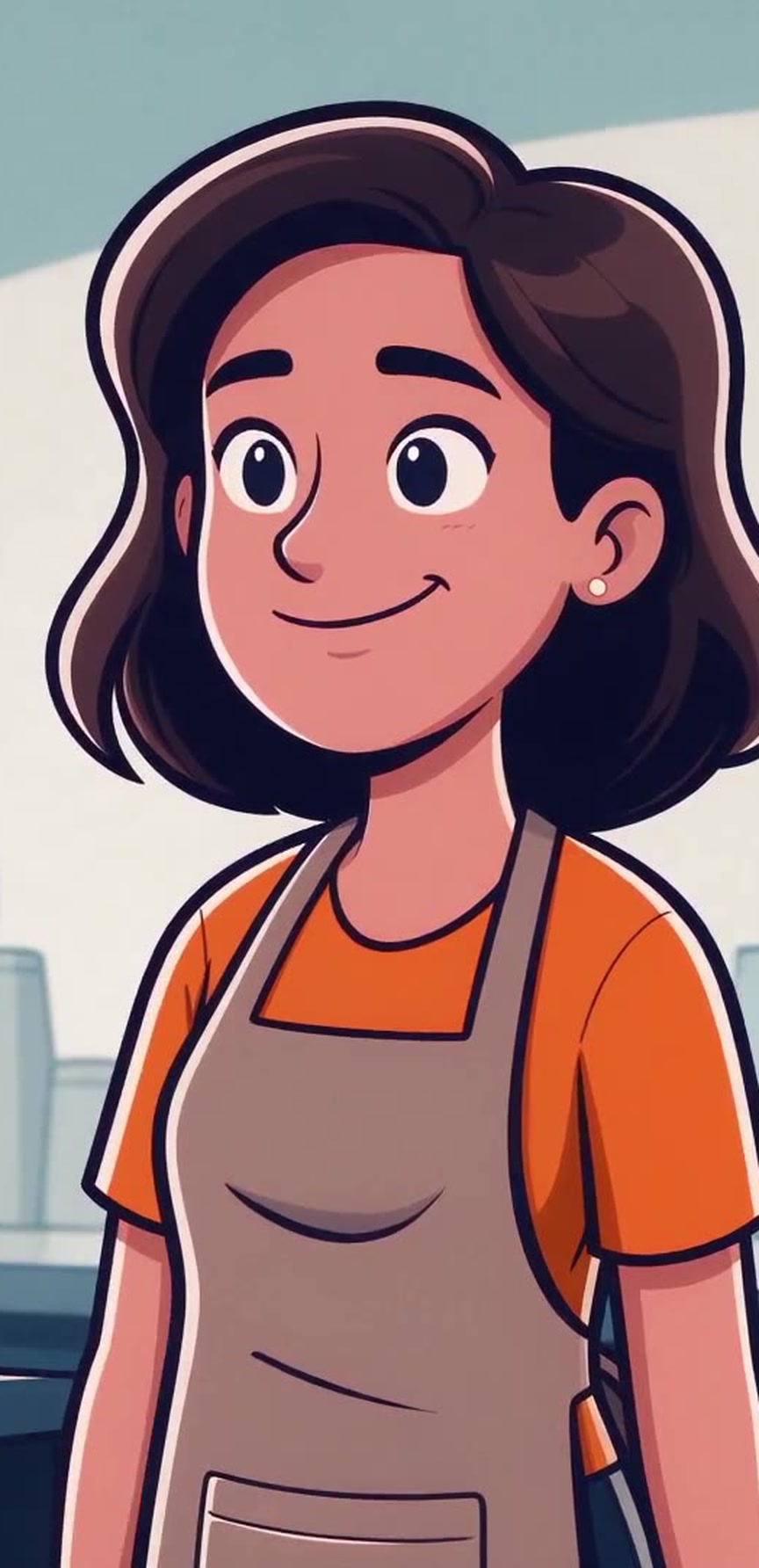Maya, the coffee-shop owner